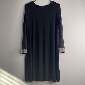 Nick and Nash mesh sleeve Dress